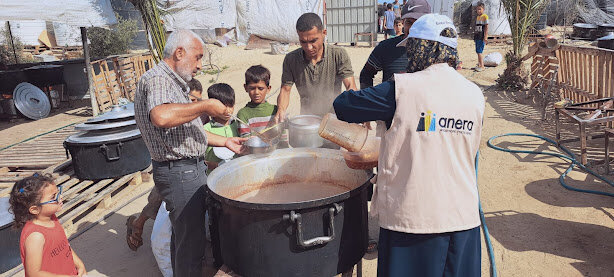 An Anera community kitchen in Khan Younis