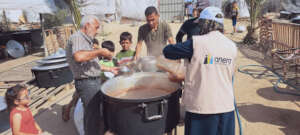 An Anera community kitchen in Khan Younis