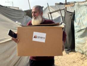 Distribution of hygiene kits