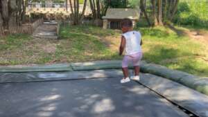 Jumping is fun
