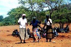 Dancing at the EV's Ground-Breaking Ceremony