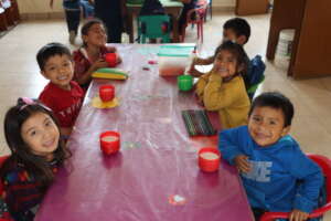 faces of happy children!