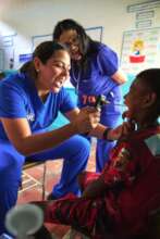 ORL consultation in Chuspa, La Guaira