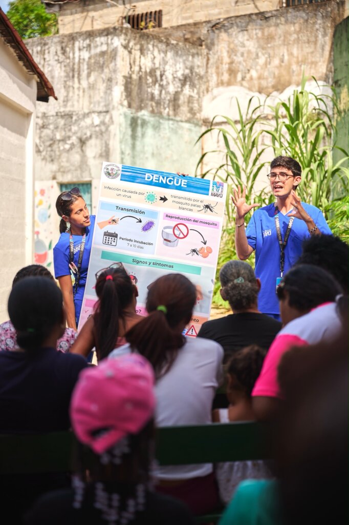 Dengue prevention in Chuspa, La Guaira