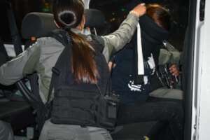 Arrest of Palestinian student/Photo:Israeli Police