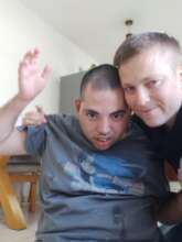 A Chimes Instructor makes a home visit