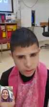 Child with Disabilities video call with instructor