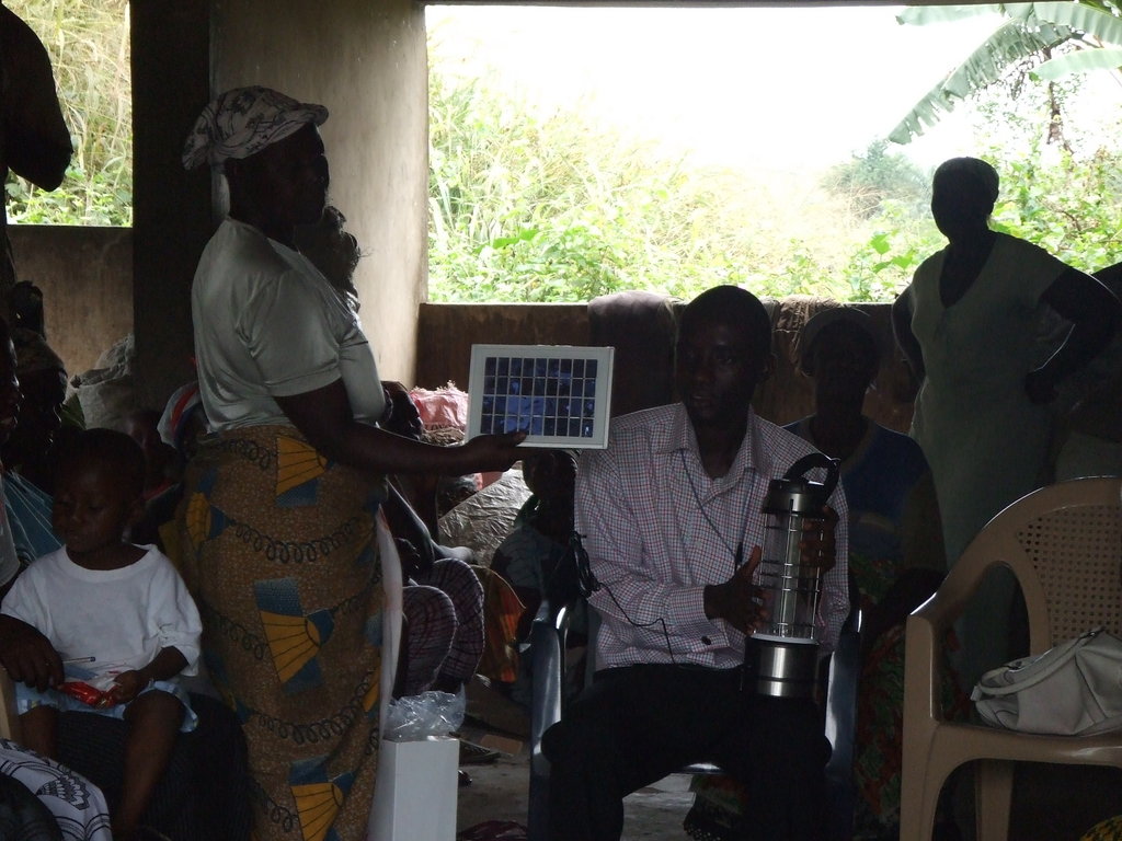 Provide Solar Lanterns for 50 households in Ghana