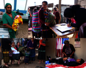 AMA's team at work with new mothers