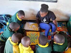 A game of scrabble