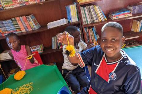Build a library for 2000 children in Zambia