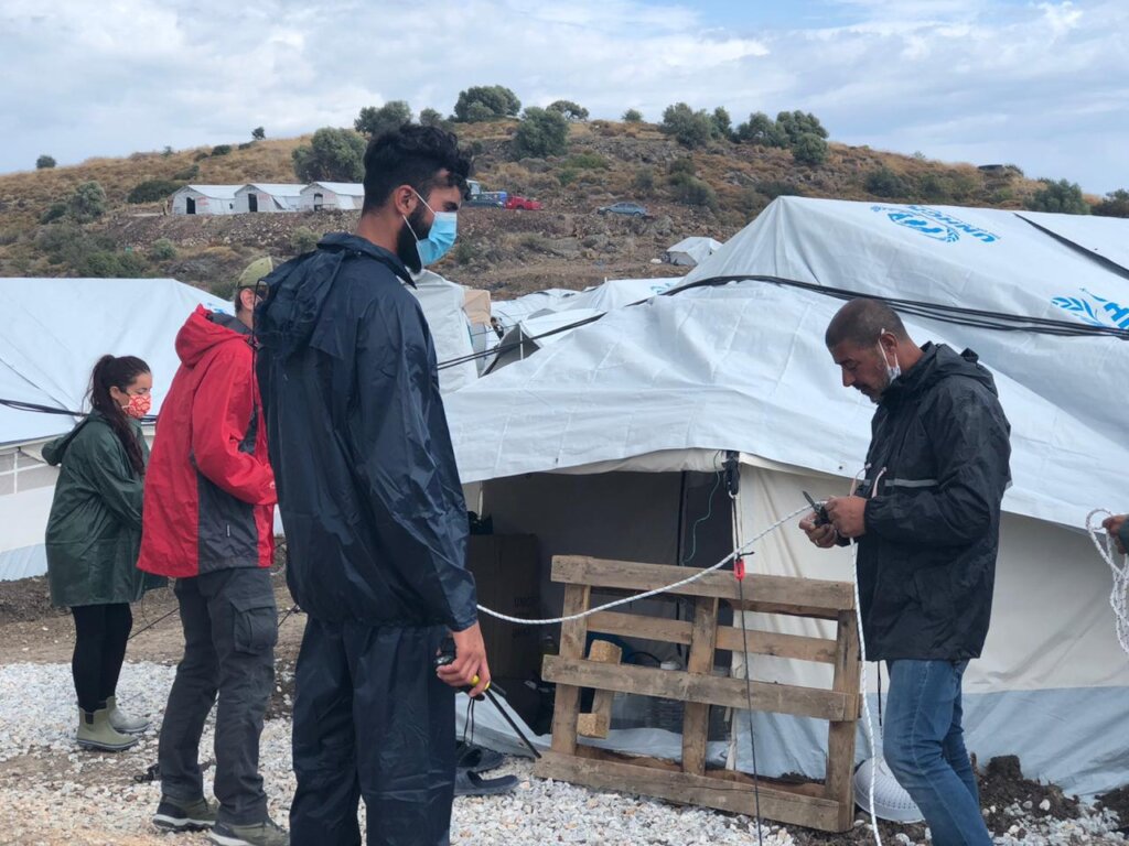 Support our community-led winter project on Lesvos