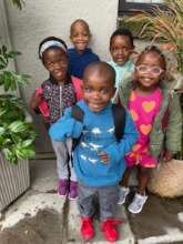 "L" with her friends all off to big school