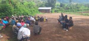 Initial Community Meetings in Tsito Tife