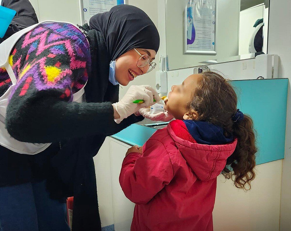 Ensuring access to personal hygiene for earthquake