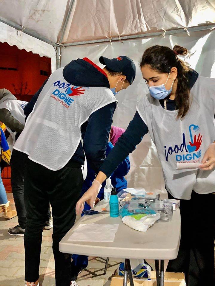 Ensuring access to personal hygiene for earthquake