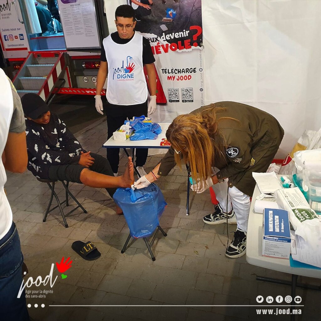 Ensuring access to personal hygiene for earthquake