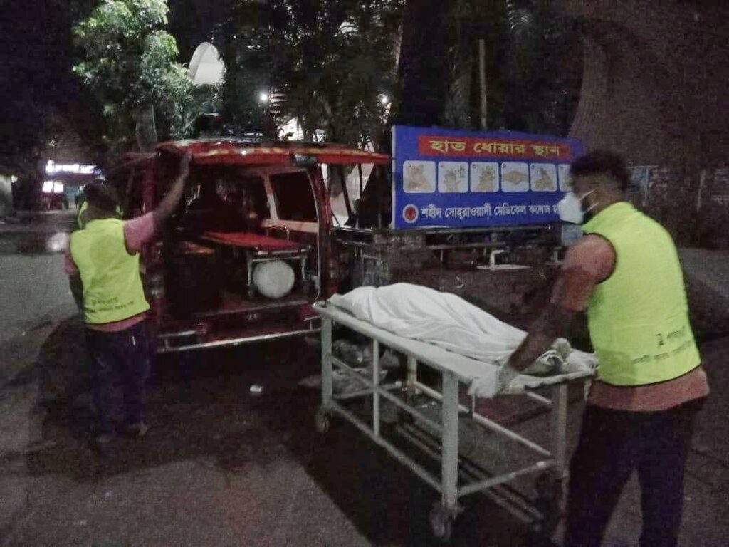 Help buy ambulances for rescue teams