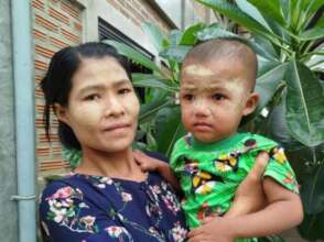 Par and his mother *