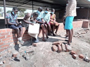 Girls doing an activity at one of the clubs