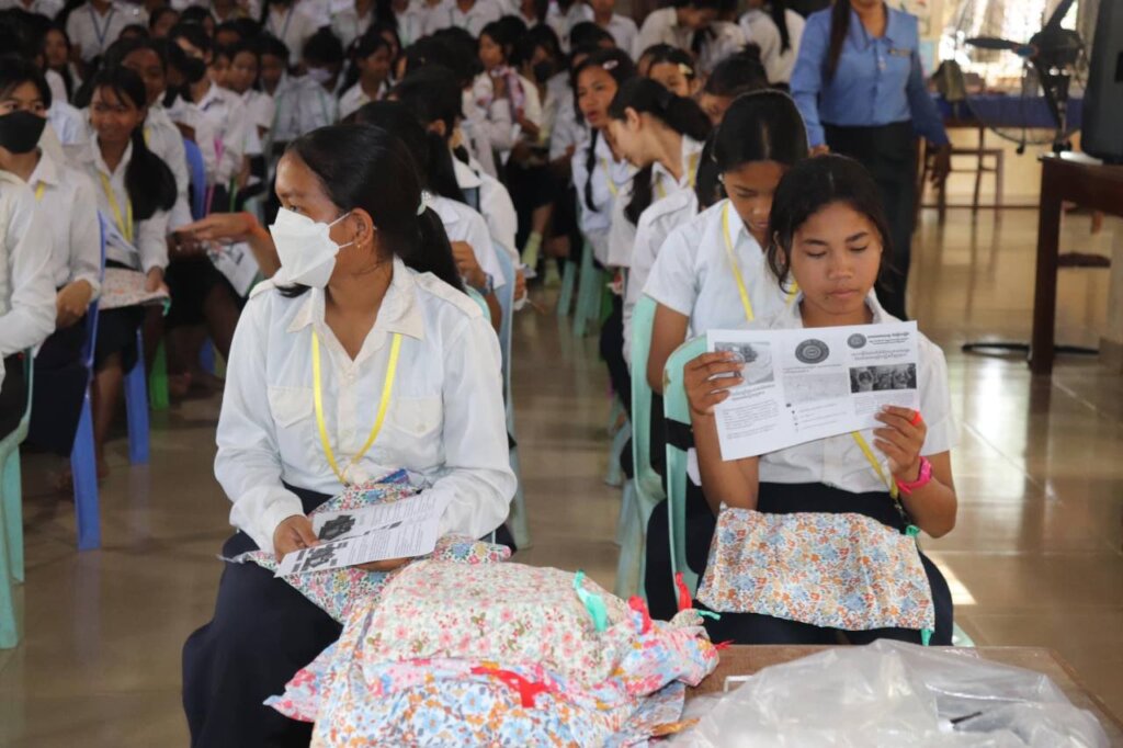 Eliminate Period Poverty for 200 Girls in Cambodia