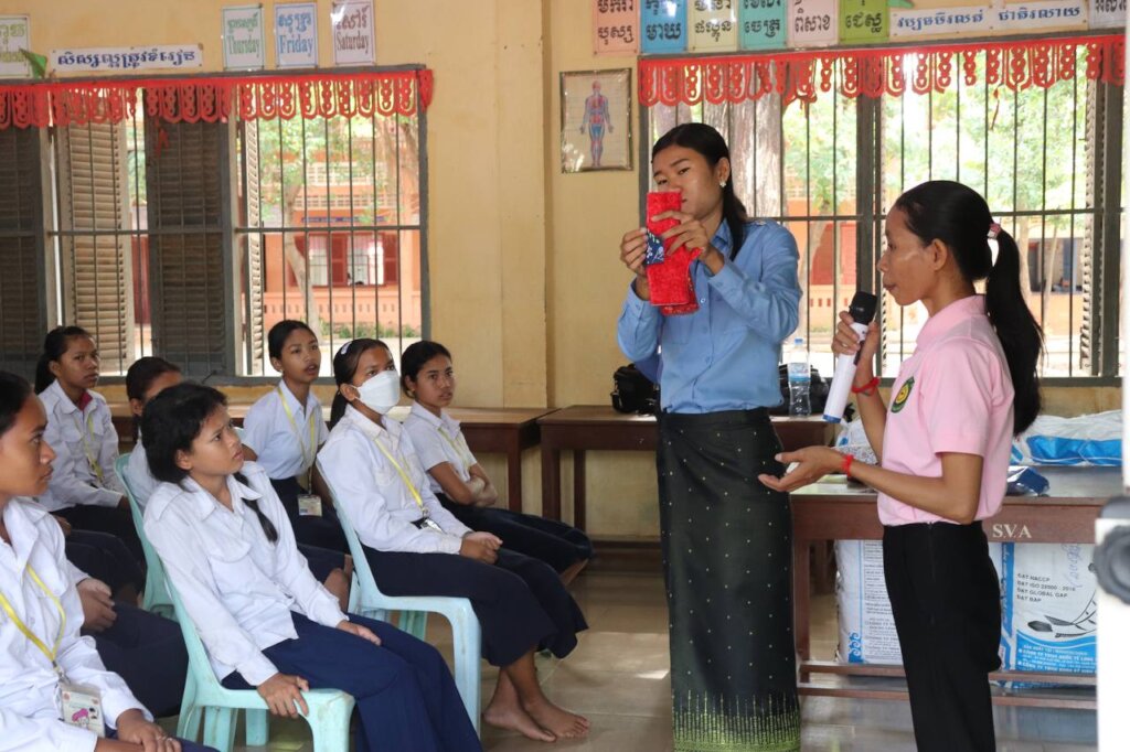 Eliminate Period Poverty for 200 Girls in Cambodia