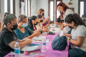 Workshop at Casa Juana Colon