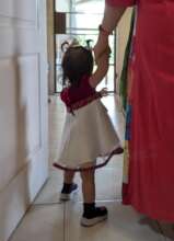 Going to be with my new parents