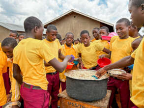 The school garden project in Tanzania