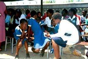 Teacher with GCN Girlchildren