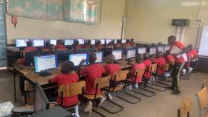 Computer Class in Session - New Lab