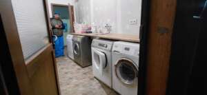New washing machine and drier space