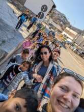 School trip with 43 children at Boarding School