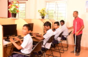 Computer Training for visually challenged children