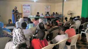 Itswell on a mentorhip session with girls