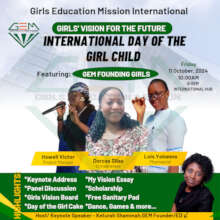 Itswell, Dorcas and Lois on IDG flier
