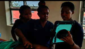 GEC Trainer during Pocus training