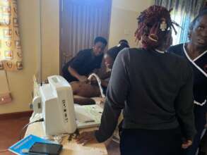 GEC Pocus training at Kitovu Hospital