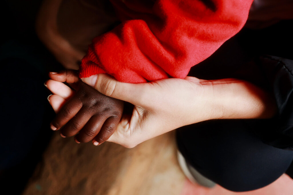 New school for the children in Kabiria, Nairobi