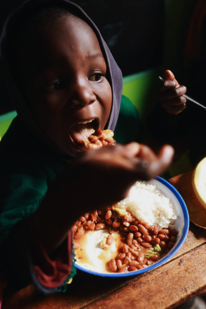 New school for the children in Kabiria, Nairobi