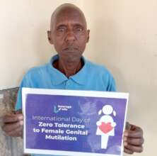 Richard at ARP facilitators meeting on end FGM day