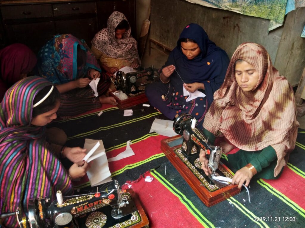 Securing the future-230 unskilled girls-Pakistan