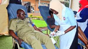 Blood donation - Africa Public Service Day - IGP