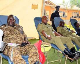 Blood donation - Africa Public Service Day - UPF