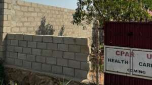 CPAR Uganda Gulu Medical Centre perimeter wall