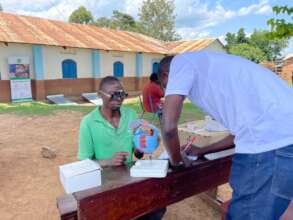 Gift of eyeglasses improving quality of life