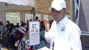 Ophthalmic Clinical Officer at eye medical camp