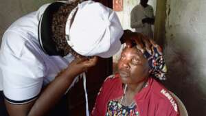 Ophthalmic Clinical Officer at eye medical camp