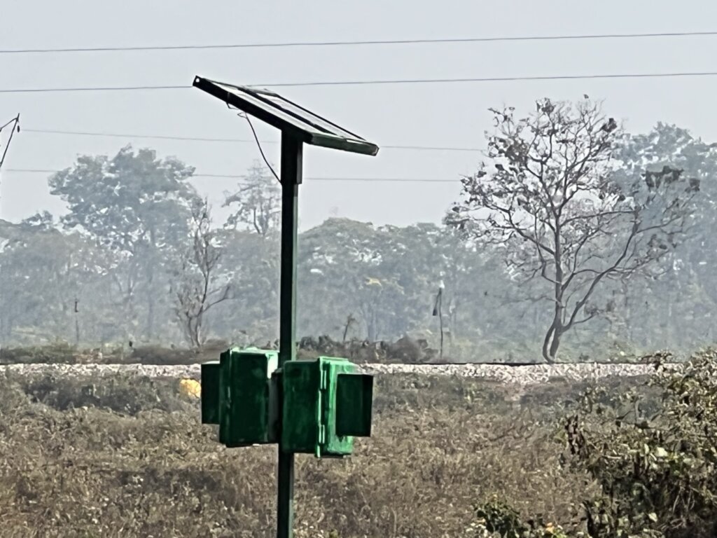 40 EleSense Devices Near the Moraghat Forest