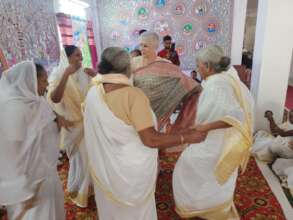 Dancing with Joy with the founder
